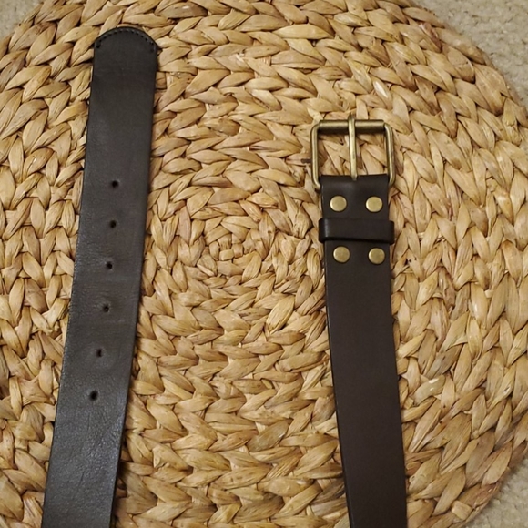 Boden Brown and Blue Leather Belts XS - Picture 4 of 6